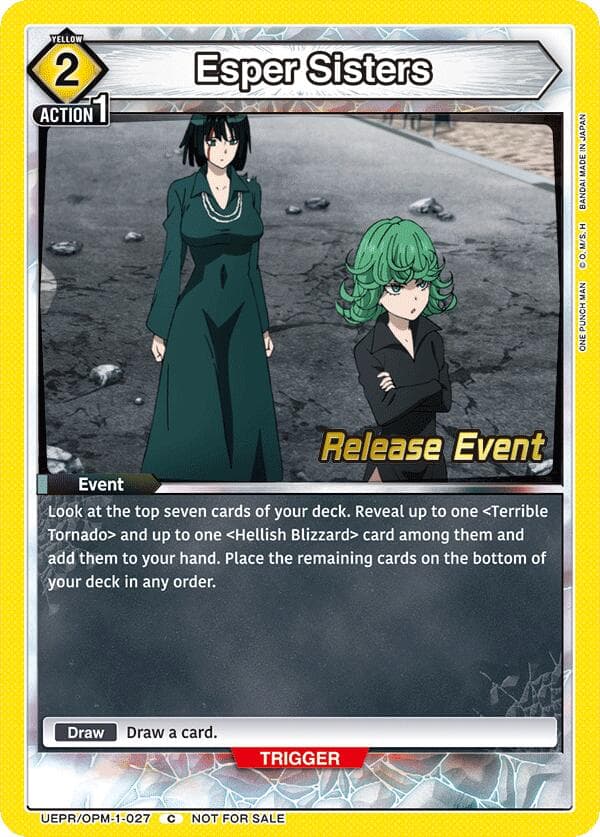 Esper Sisters — UE06BT: One Punch Man Release Event Cards card
