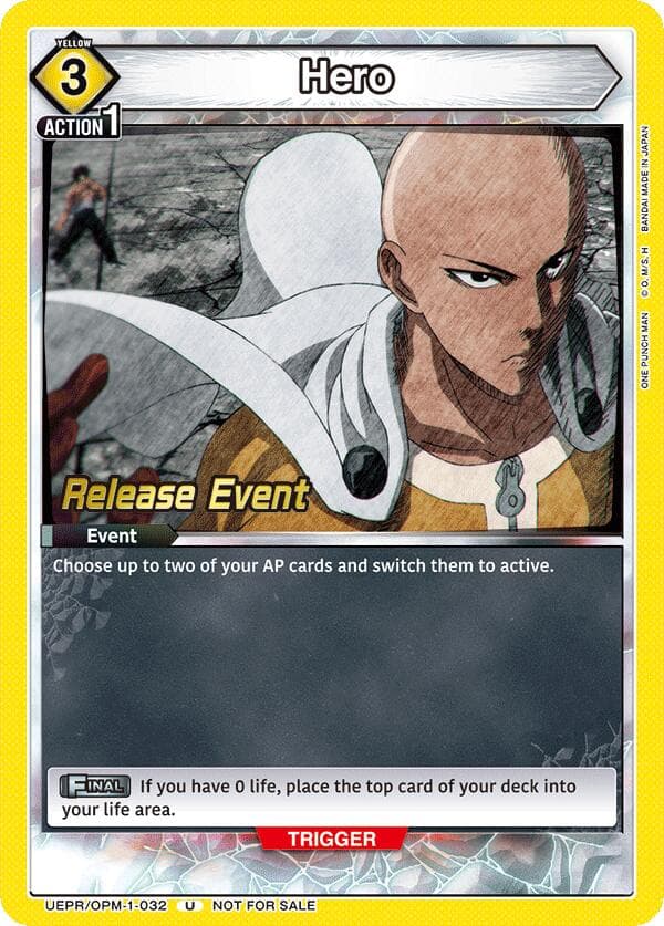 Hero — UE06BT: One Punch Man Release Event Cards card