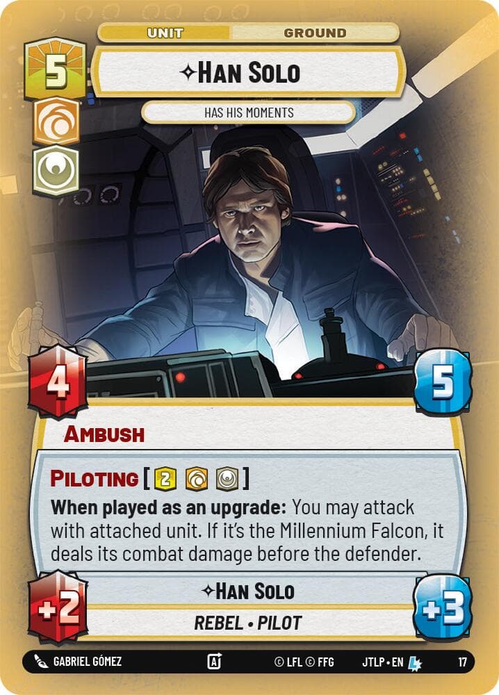 Han Solo - Has His Moments — Jump to Lightspeed: Weekly Play Promos card