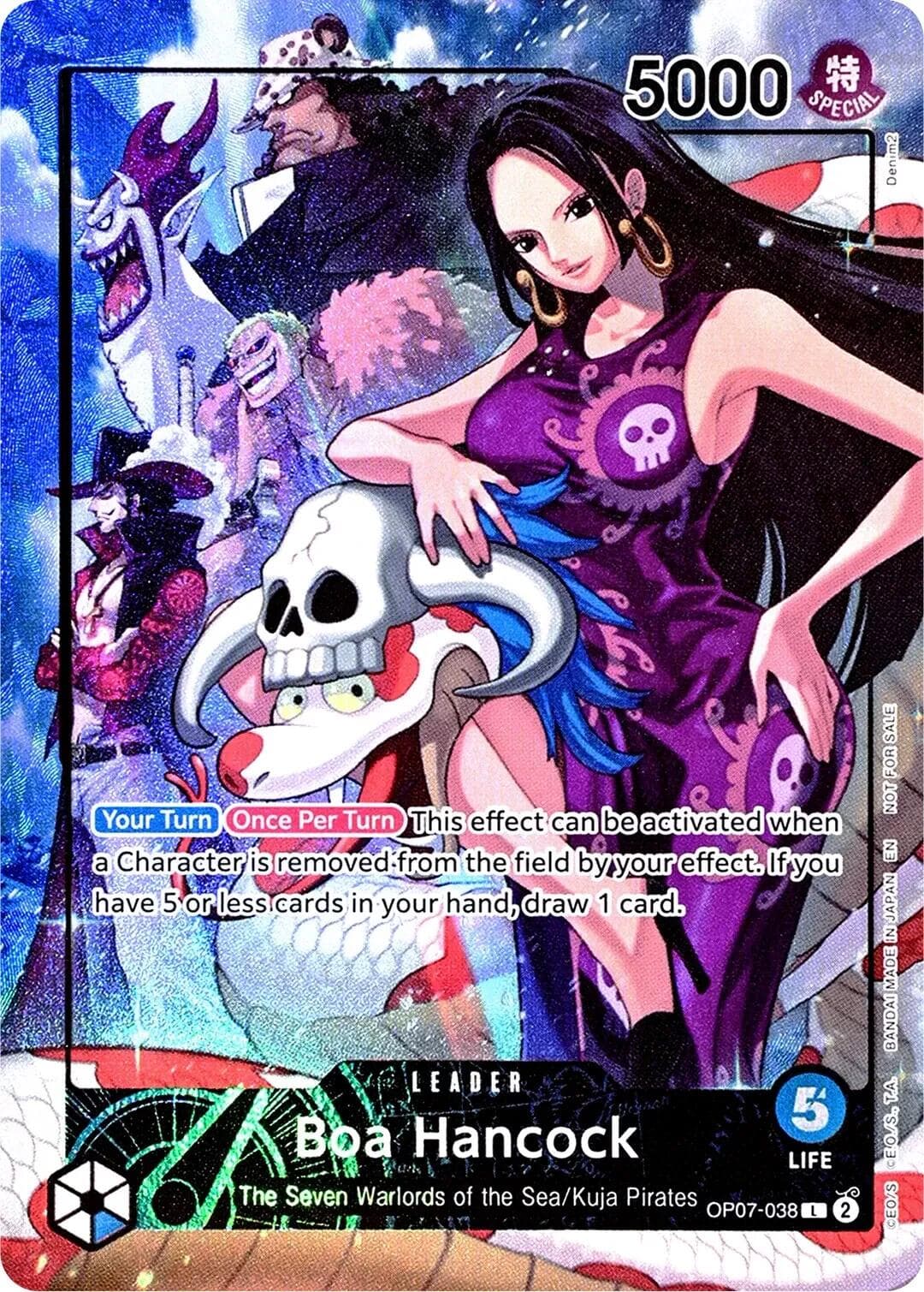 Boa Hancock (2025 PSA Magazine Promo) — One Piece Promotion Cards card