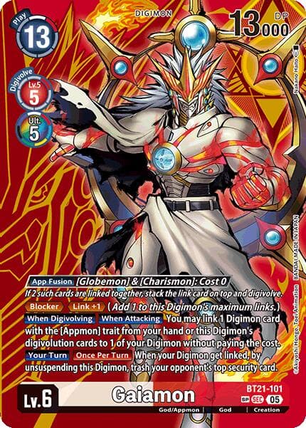 Gaiamon (SP) — World Convergence card