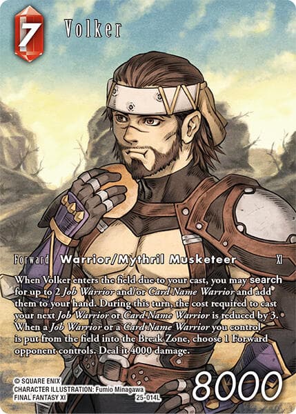 Volker (Full Art) — Tears of the Planet card