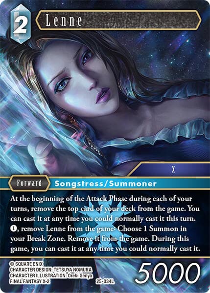 Lenne — Tears of the Planet card