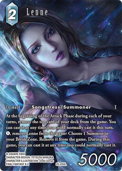 Lenne (Full Art) — Tears of the Planet card