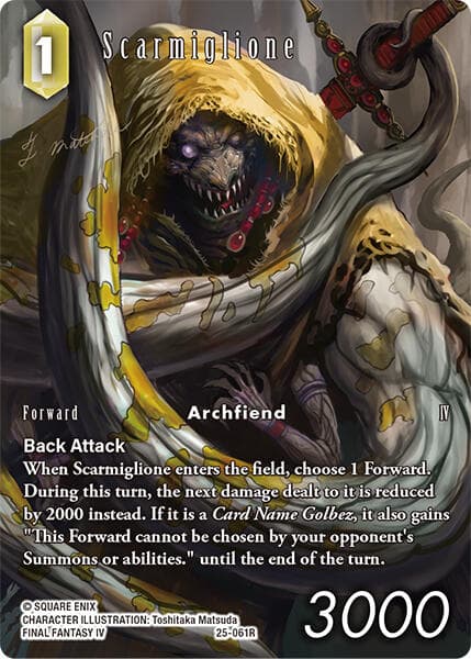 Scarmiglione (Full Art) — Tears of the Planet card