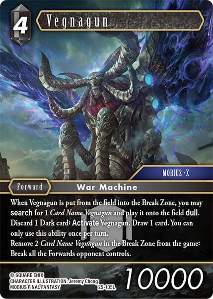 Vegnagun — Tears of the Planet card