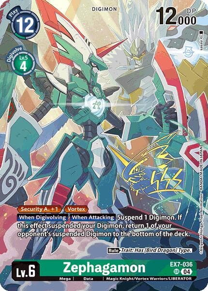 Zephagamon (Rare Pull) — World Convergence card