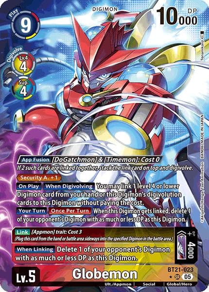 Globemon (Alternate Art) — World Convergence card