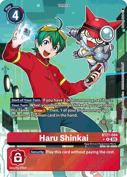 Haru Shinkai (Alternate Art) — World Convergence card