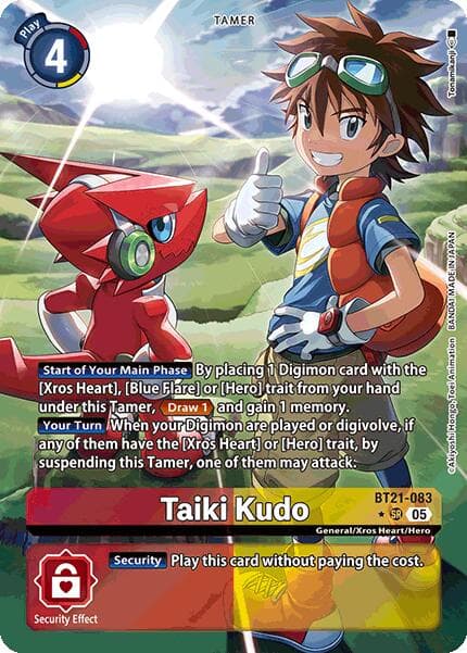 Taiki Kudo (Alternate Art) — World Convergence card
