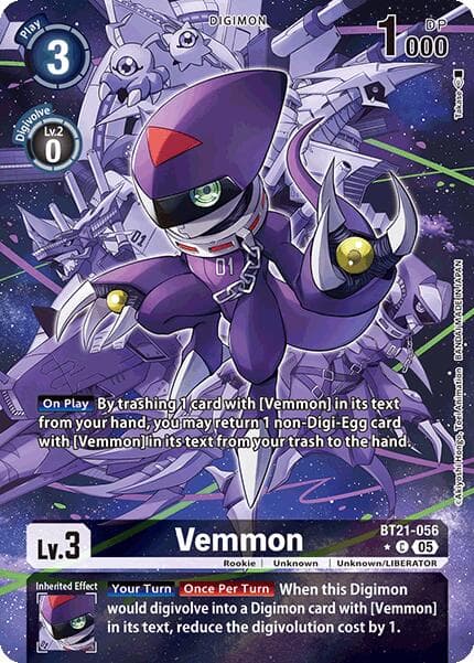 Vemmon (Alternate Art) — World Convergence card