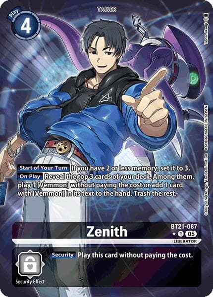 Zenith (Alternate Art) — World Convergence card