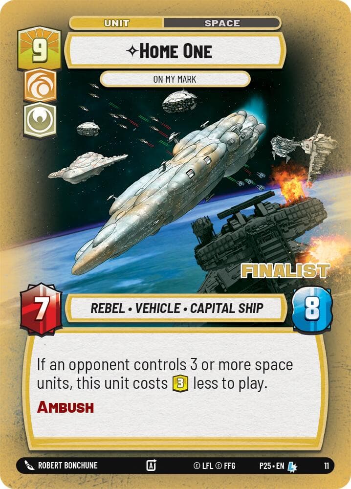 Home One - On My Mark (Finalist) — Organized Play Promos card