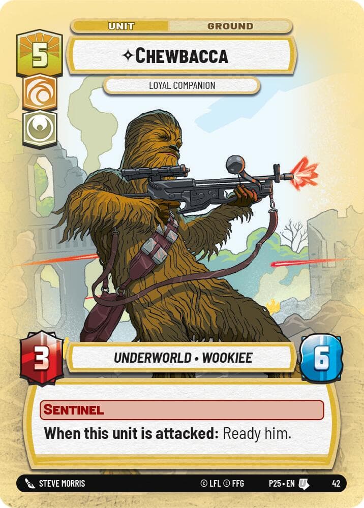 Chewbacca - Loyal Companion — Organized Play Promos card