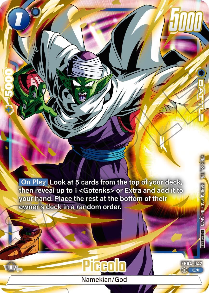 Piccolo (Alternate Art) (Limited Pack 01) — Tournament and Championship Promos card