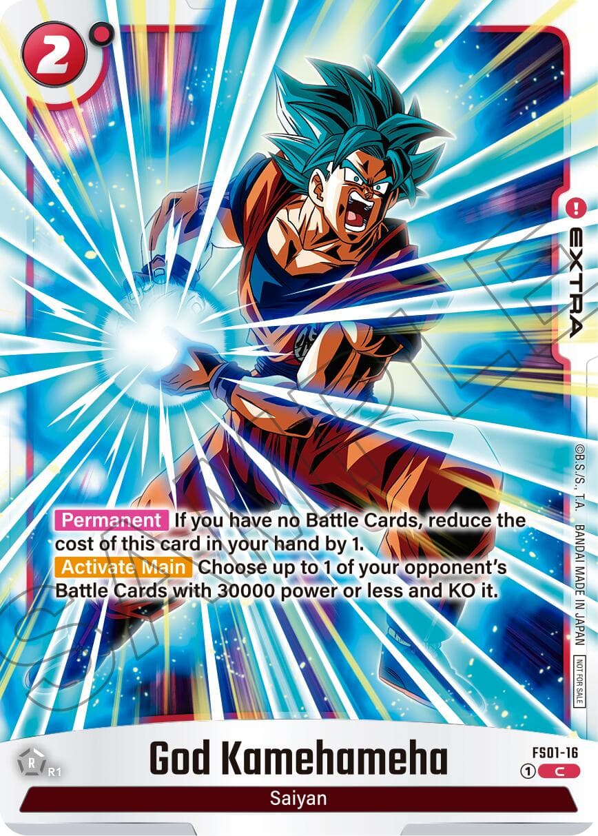 God Kamehameha (Limited Pack 01) — Tournament and Championship Promos card