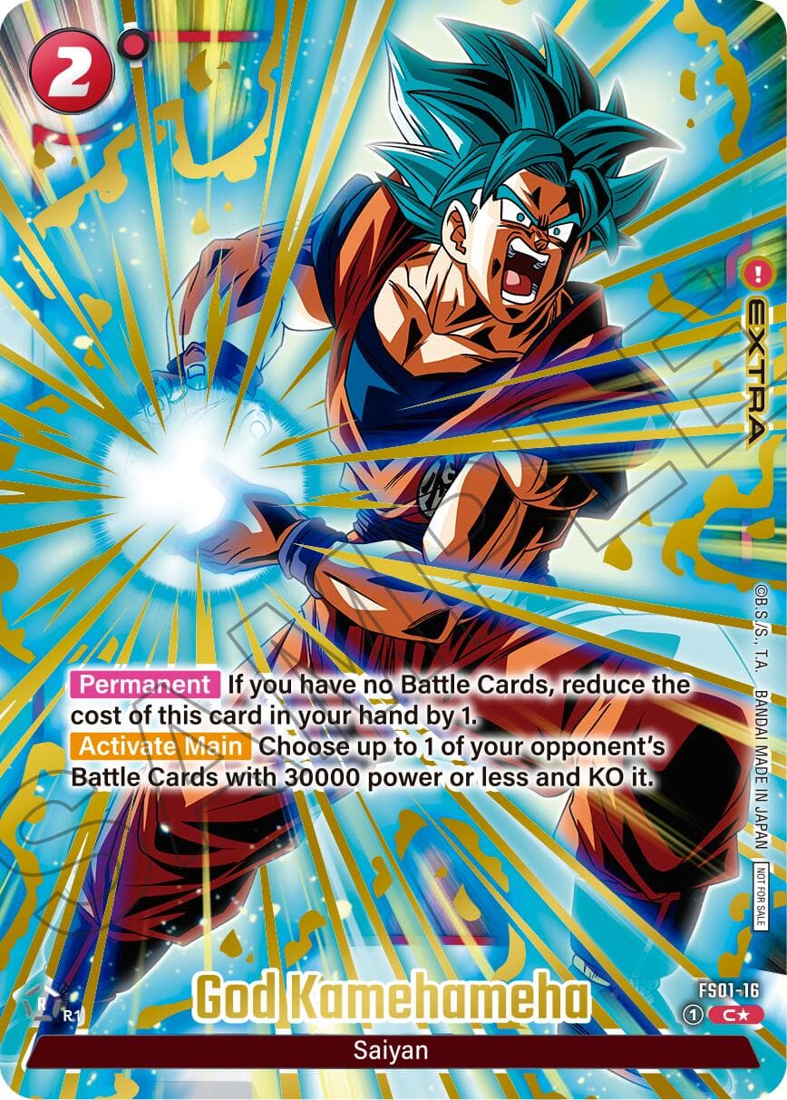 God Kamehameha (Alternate Art) (Limited Pack 01) — Tournament and Championship Promos card