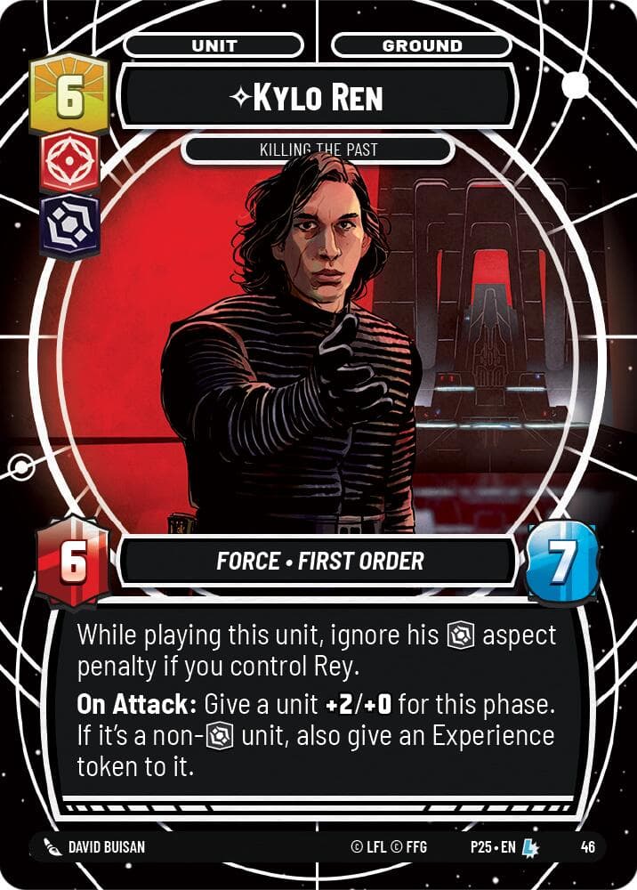 Kylo Ren - Killing the Past (Day 2) — Organized Play Promos card