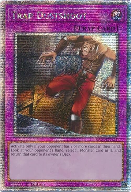 Trap Dustshoot (Quarter Century Secret Rare) — Quarter Century Stampede card