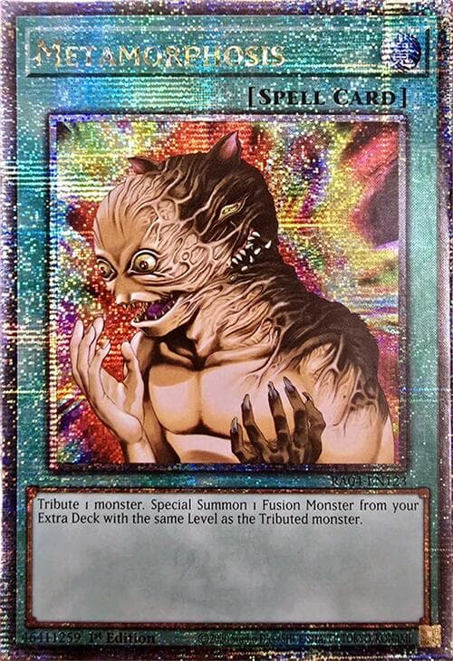 Metamorphosis (Quarter Century Secret Rare) — Quarter Century Stampede card