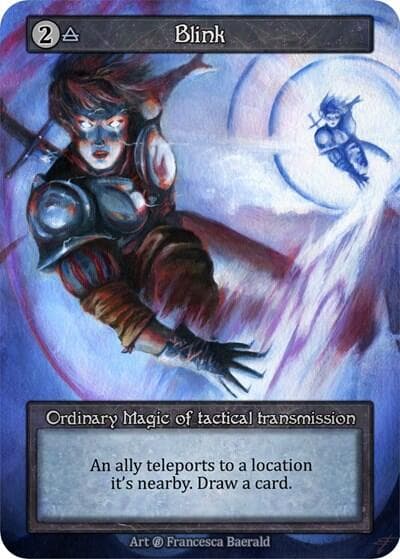 Blink (Foil) (Corrected) — Beta card