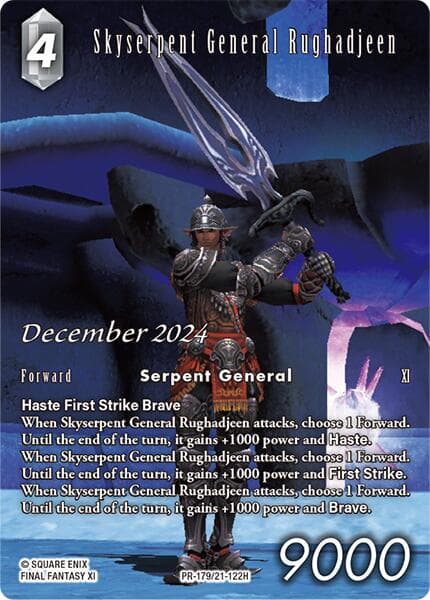 Skyserpent General Rughadjeen (PR-179/21-122H) — FF: Promo Cards card