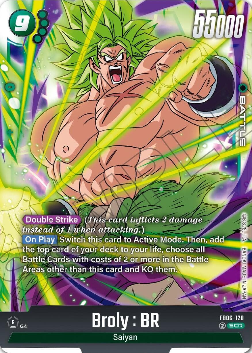 Broly : BR - FB06-120 — Rivals Clash card