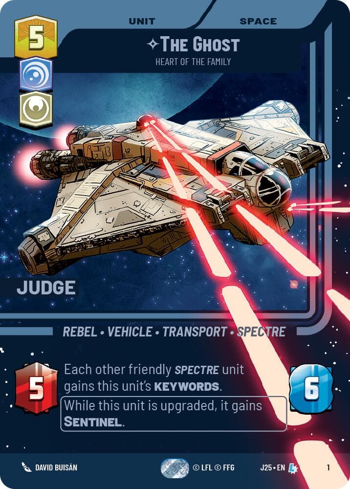 The Ghost - Heart of the Family — Judge Promos card