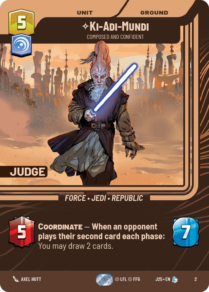 Ki-Adi-Mundi - Composed and Confident — Judge Promos card