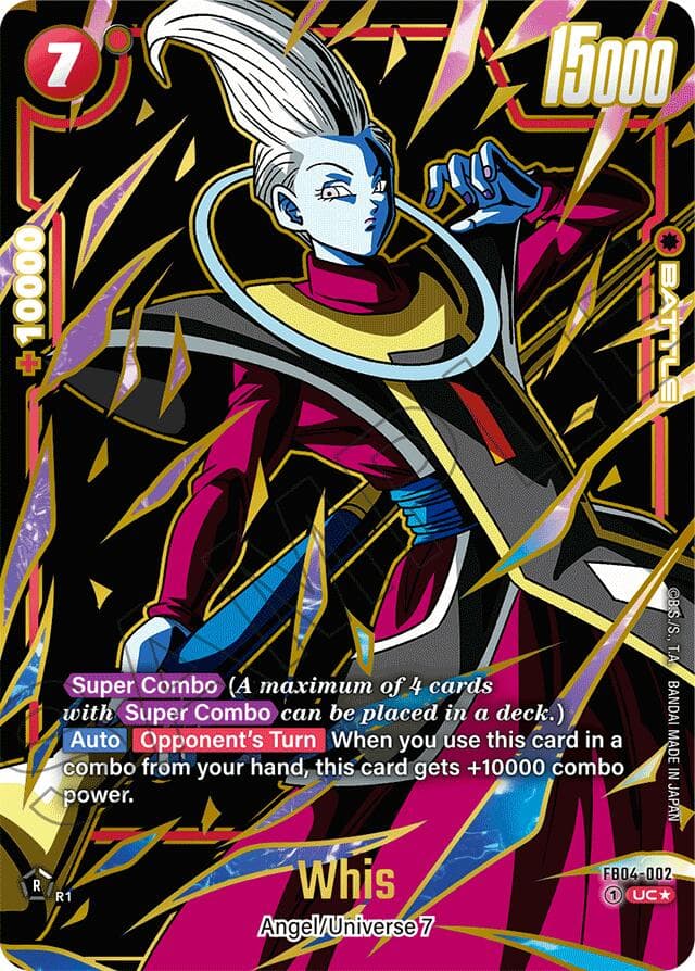 Whis (Alternate Art) — Ultra Limit Alternate Art Reprints card