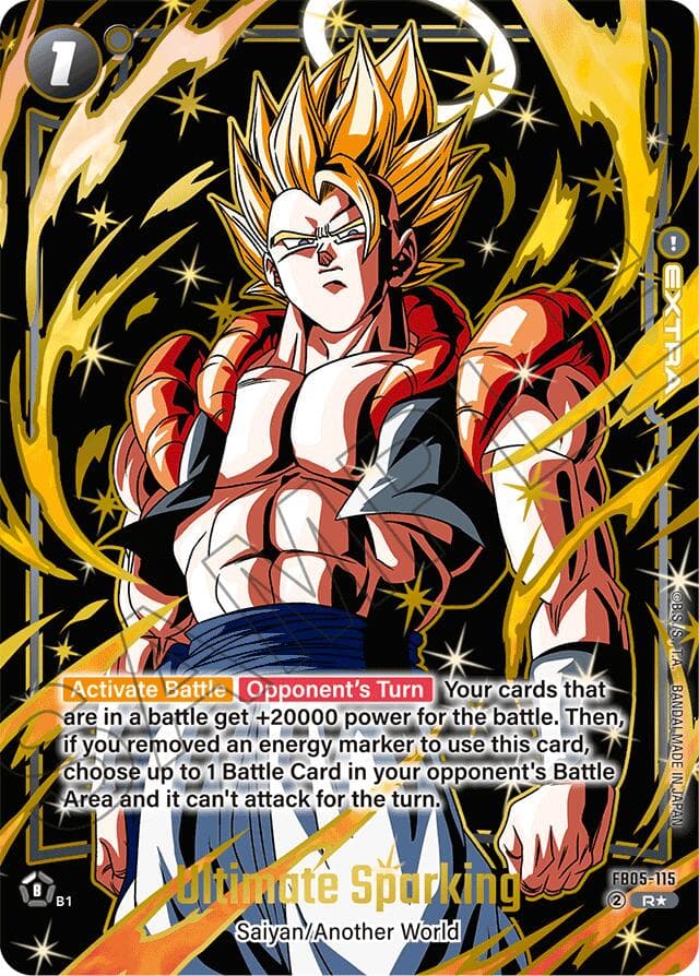 Ultimate Sparking (Alternate Art) — New Adventure Alternate Art Reprints card