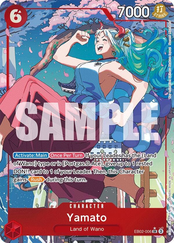 Yamato (Alternate Art) — Extra Booster: Anime 25th Collection card