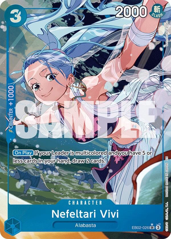 Nefeltari Vivi (Alternate Art) — Extra Booster: Anime 25th Collection card