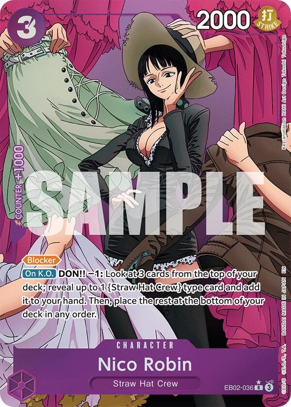 Nico Robin (Alternate Art) — Extra Booster: Anime 25th Collection card