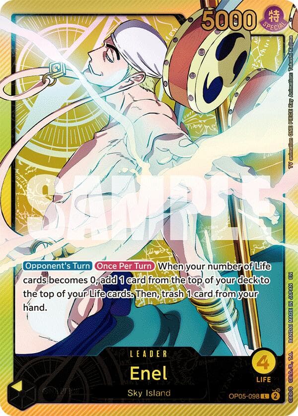 Enel (SP) — Extra Booster: Anime 25th Collection card