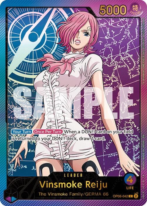 Vinsmoke Reiju (SP) — Extra Booster: Anime 25th Collection card