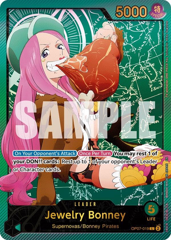 Jewelry Bonney (SP) — Extra Booster: Anime 25th Collection card