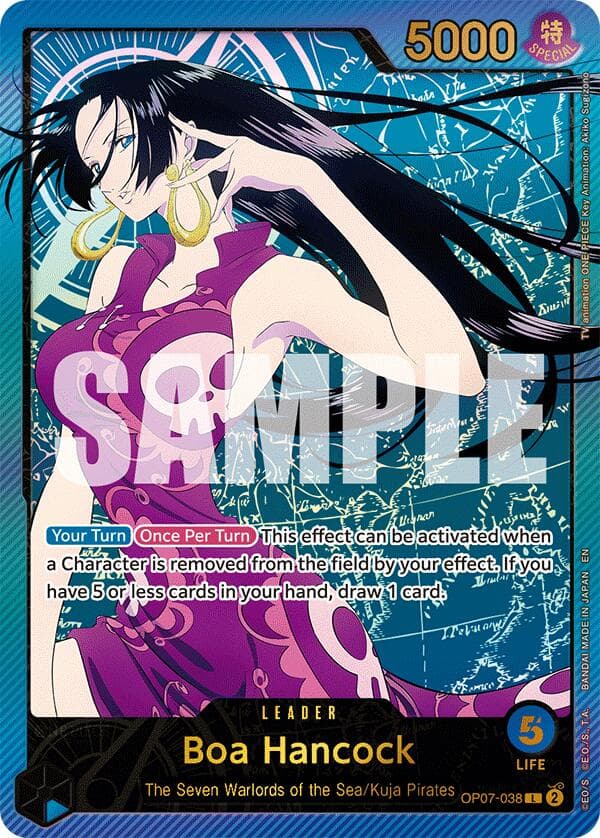 Boa Hancock (SP) — Extra Booster: Anime 25th Collection card