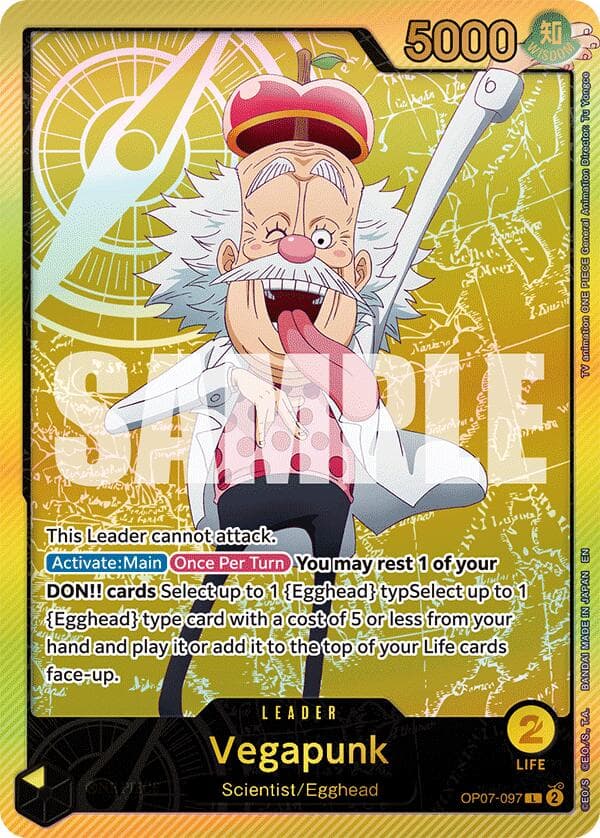 Vegapunk (SP) — Extra Booster: Anime 25th Collection card