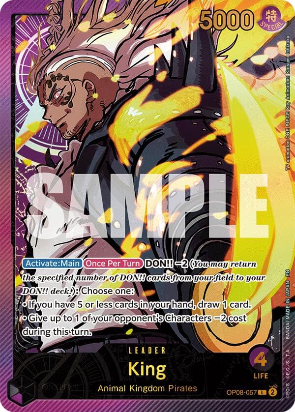 King (SP) — Extra Booster: Anime 25th Collection card
