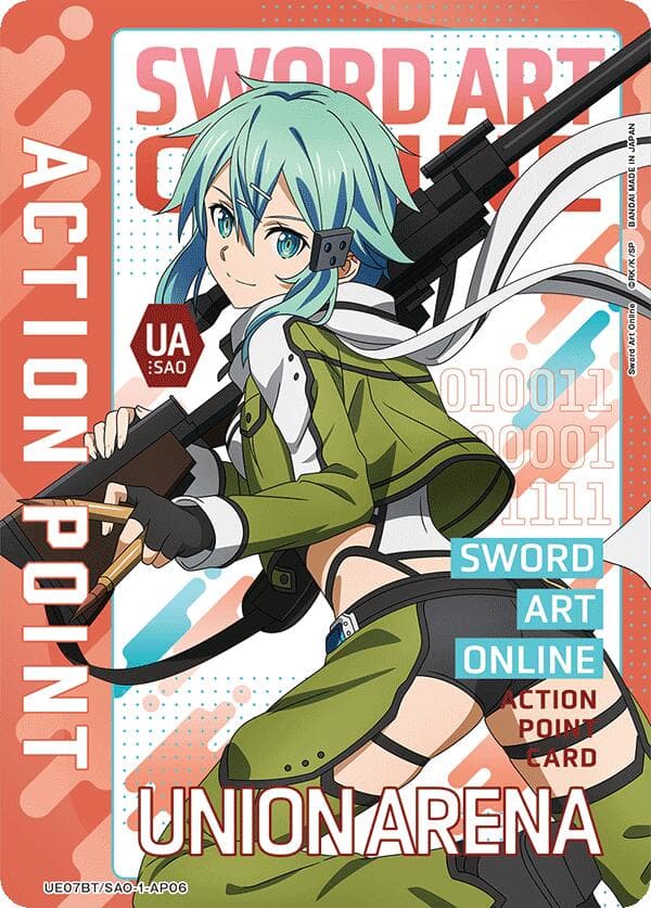 Action Point Card (AP06) — UE07BT: Sword Art Online card