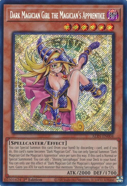 Dark Magician Girl the Magician's Apprentice — Alliance Insight card