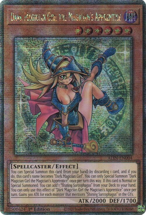 Dark Magician Girl the Magician's Apprentice (Quarter Century Secret Rare) — Alliance Insight card