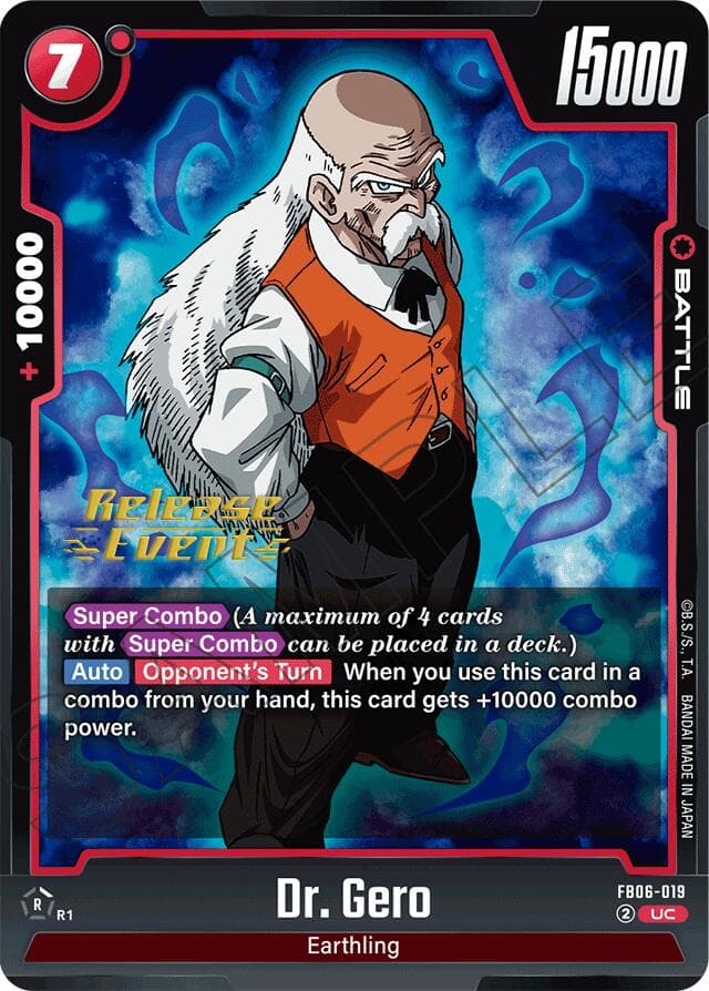 Dr. Gero — Rivals Clash Release Event Cards card
