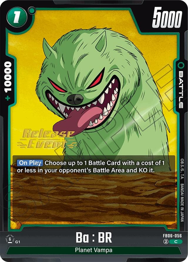 Ba : BR — Rivals Clash Release Event Cards card