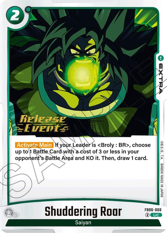 Shuddering Roar — Rivals Clash Release Event Cards card