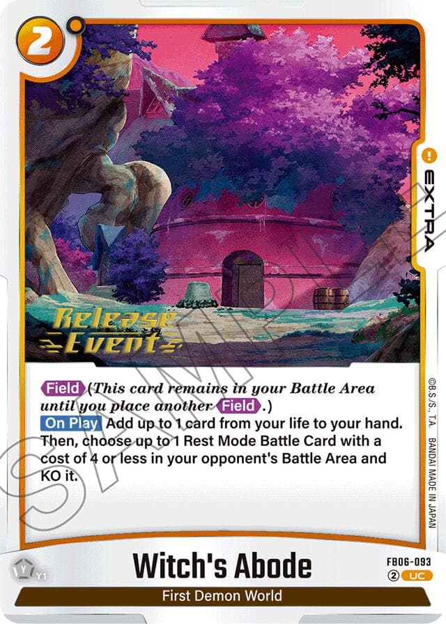 Witch's Abode — Rivals Clash Release Event Cards card