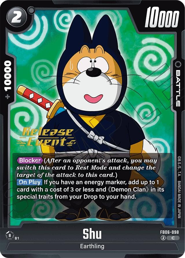 Shu — Rivals Clash Release Event Cards card