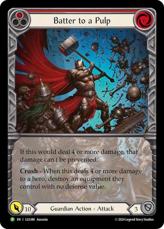 Batter to a Pulp - LGS388 — Flesh and Blood: Promo Cards card