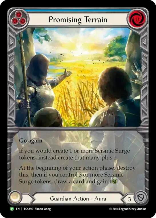 Promising Terrain - LGS390 — Flesh and Blood: Promo Cards card